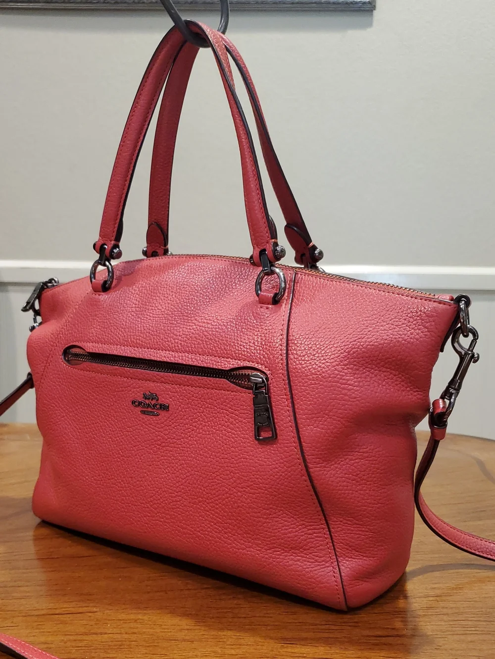 Coach Fuschia Pink Prairie Satchel Bag